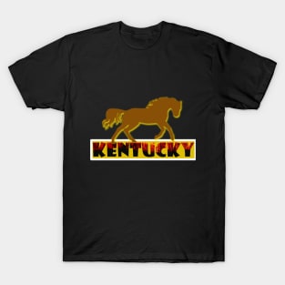 Kentucky horses Racing T-Shirt